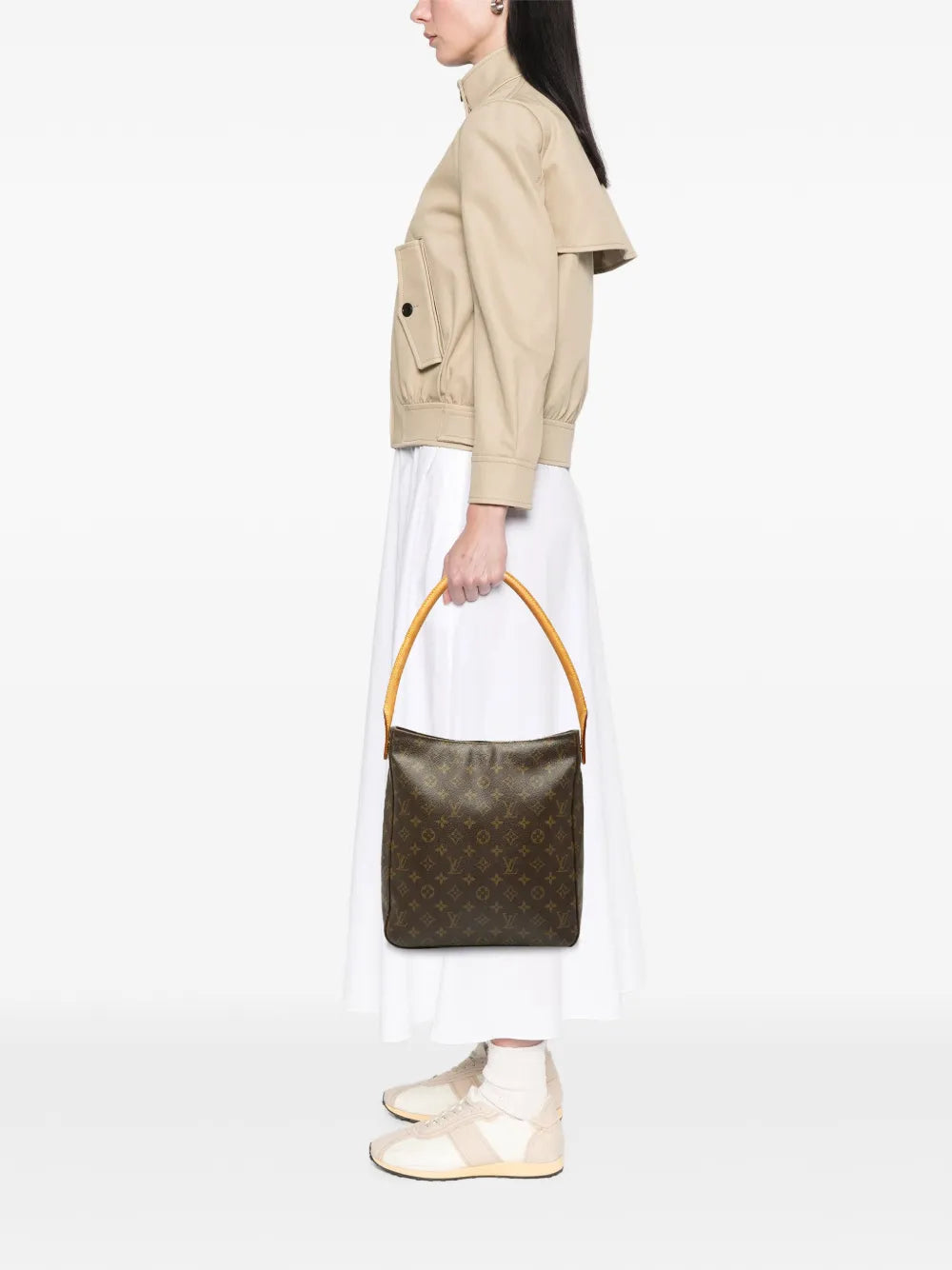Pre-OwnedLouis Vuitton Pre-Owned2001 Monogram Looping GM shoulder bag floriamart.shop