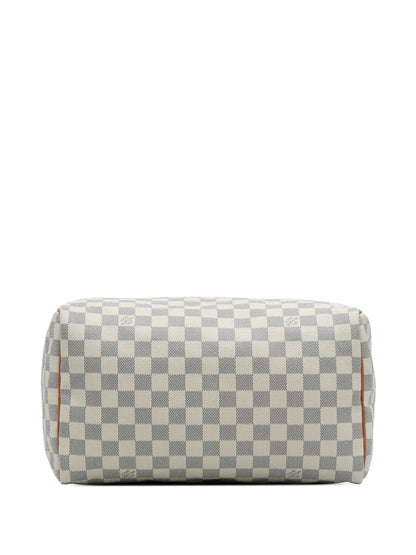 Pre-OwnedLouis Vuitton Pre-Owned2009 Damier Azur Speedy 30 boston bag
