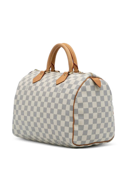 Pre-OwnedLouis Vuitton Pre-Owned2009 Damier Azur Speedy 30 boston bag