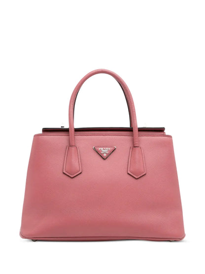 Pre-OwnedPrada Pre-Owned2010-2025 Saffiano Cuir Turnlock Twin satchel