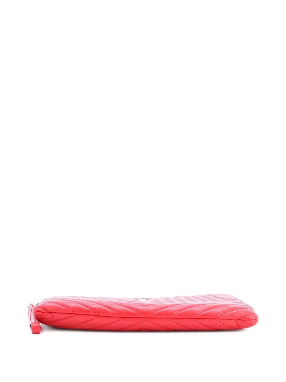 Pre-OwnedSaint Laurent Pre-OwnedClassic Monogram Wristlet Pouch Matelasse Chevron Leather Medium clutch bag