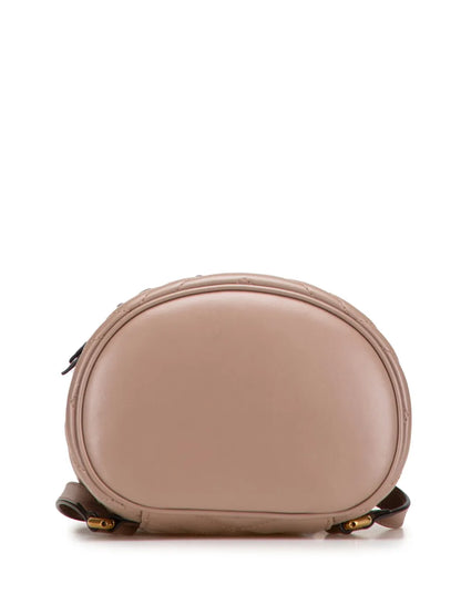 Pre-OwnedGucci Pre-Owned2016-2025 GG Marmont Round Matelasse Leather backpack