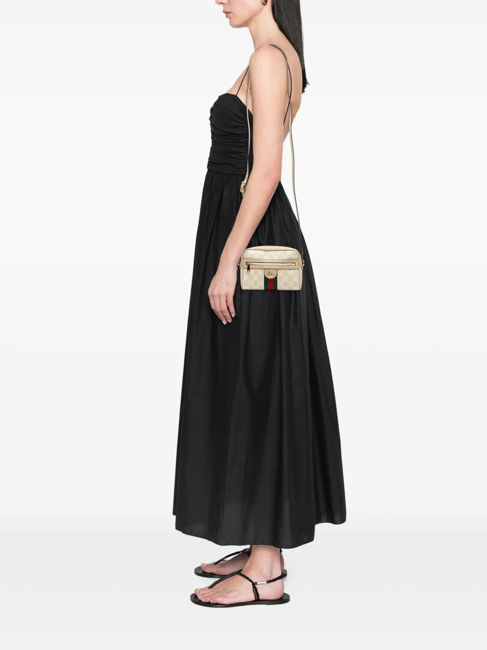 Pre-OwnedGucci Pre-Owned2016-2025 Mini GG Supreme Web Ophidia crossbody bag