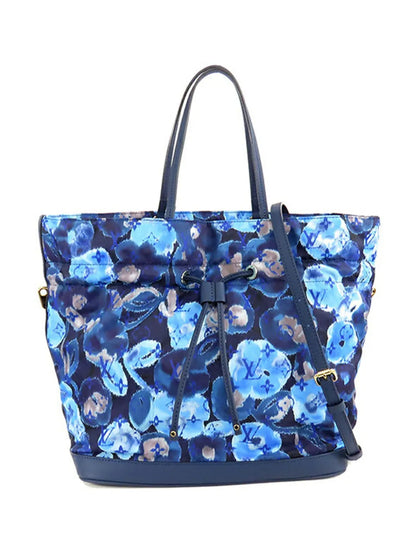 Pre-OwnedLouis Vuitton Pre-Owned2013 Limited Edition Monogram Nylon Ikat Noefull MM bucket bag