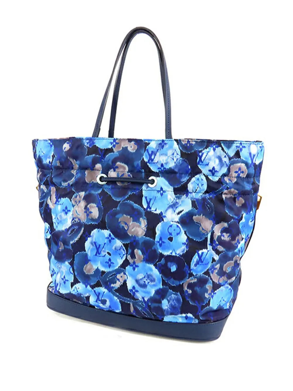 Pre-OwnedLouis Vuitton Pre-Owned2013 Limited Edition Monogram Nylon Ikat Noefull MM bucket bag