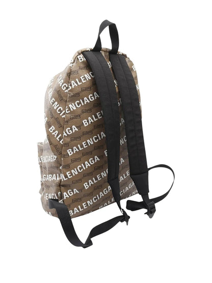 Pre-OwnedBalenciaga Pre-Owned2005-2025 BB Monogram Coated Canvas Signature backpack