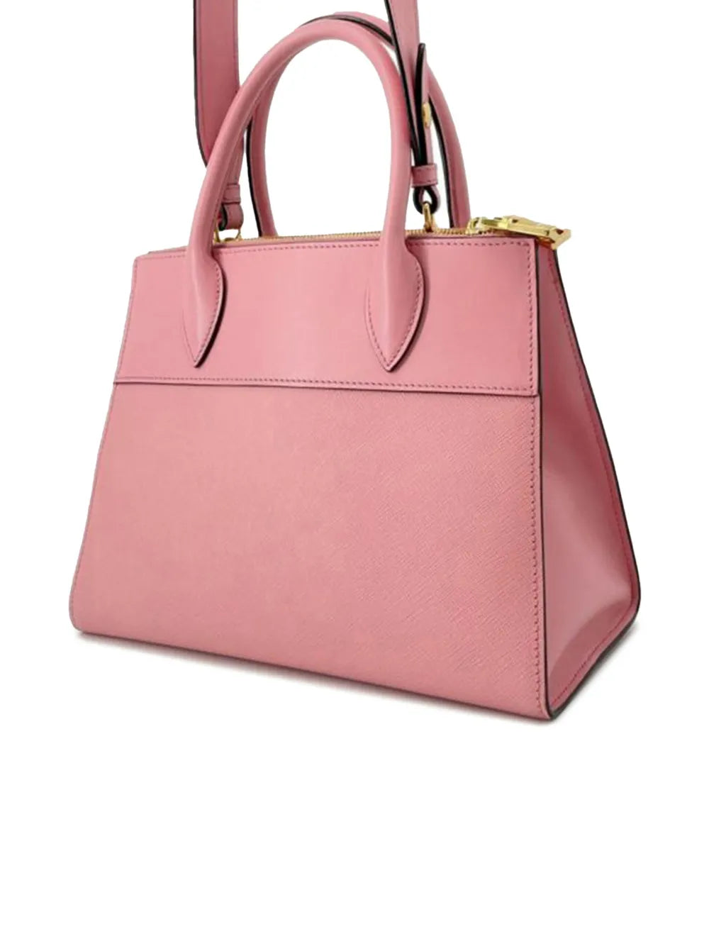 Pre-OwnedPrada Pre-Owned2013-2025 City Calf Trimmed Saffiano Paradigme Bag satchel