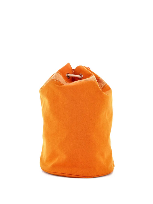 Pre-OwnedHermre-OwnedSaint Malo Hermarin Bag Toile GM bucket bag