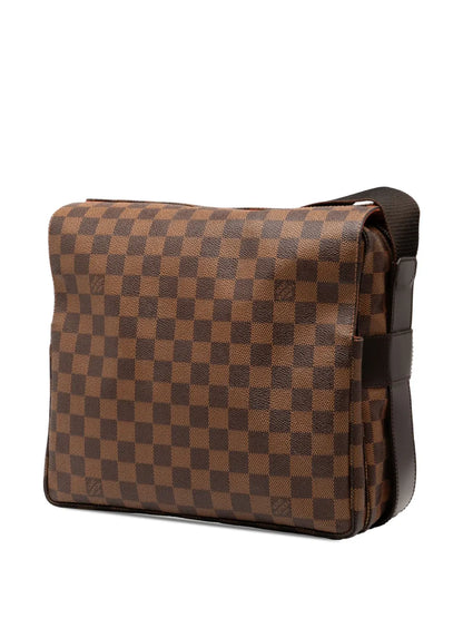 Pre-OwnedLouis Vuitton Pre-Owned1998 Damier Ebene Naviglio crossbody bag floriamart.shop