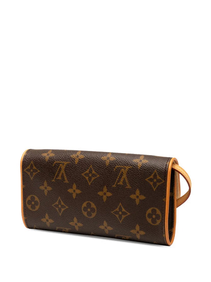 Pre-OwnedLouis Vuitton Pre-Owned2000 Monogram Pochette Twin PM crossbody bag