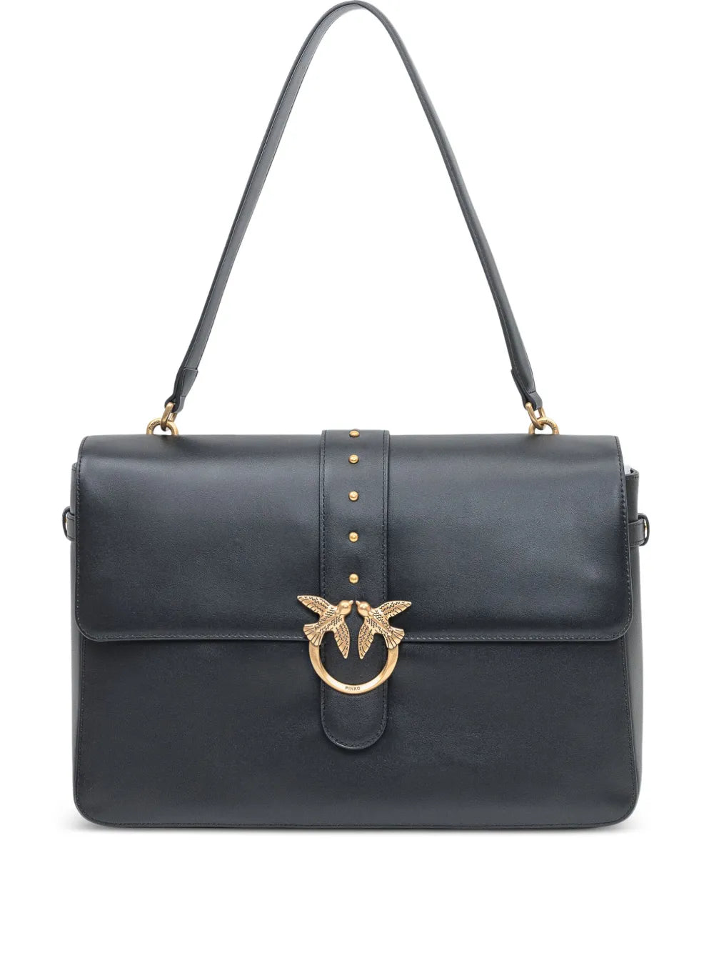 New SeasonPINKOmaxi Love studded  shoulder bag
