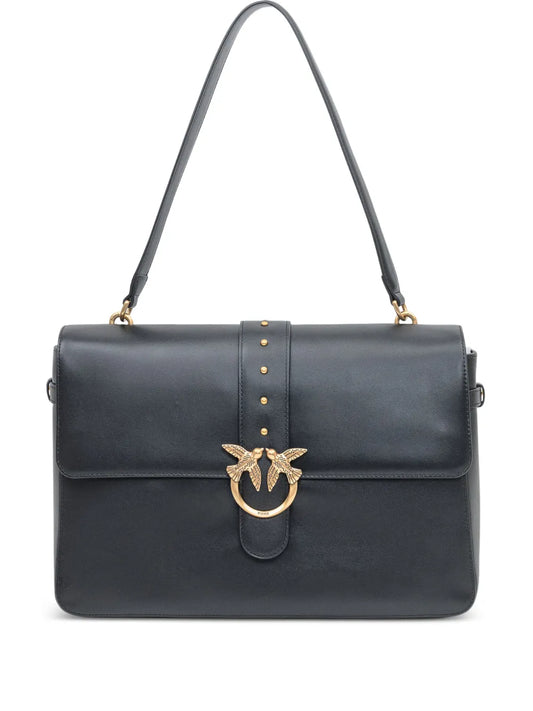 New SeasonPINKOmaxi Love studded  shoulder bag
