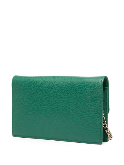 Pre-OwnedGucci Pre-Owned2016-2025 Interlocking G Dollar Calfskin Wallet on Chain crossbody bag