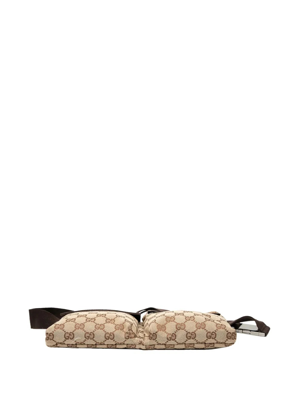 Pre-OwnedGucci Pre-Owned2000-2015 GG Canvas Double Pocket belt bag floriamart.shop