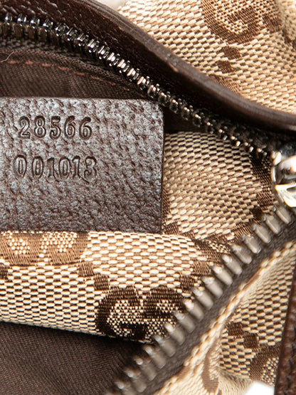 Pre-OwnedGucci Pre-Owned2000-2015 GG Canvas Double Pocket belt bag floriamart.shop