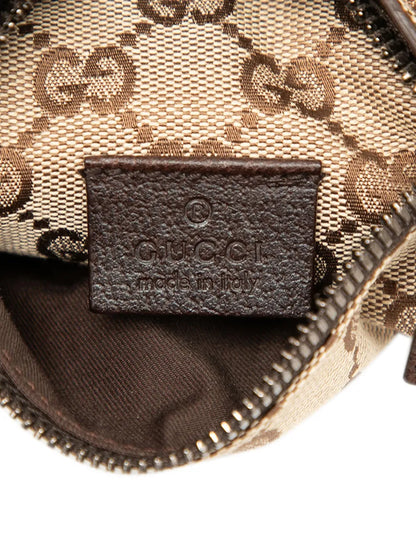 Pre-OwnedGucci Pre-Owned2000-2015 GG Canvas Double Pocket belt bag floriamart.shop