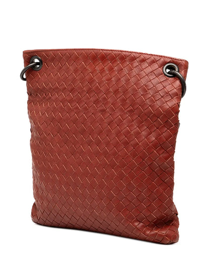Pre-OwnedBottega Veneta Pre-Owned2012-2025 Leather Intrecciato crossbody bag