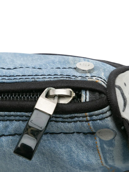 Pre-OwnedChristian Dior Pre-Owned2004 Canvas Printed Denim crossbody bag
