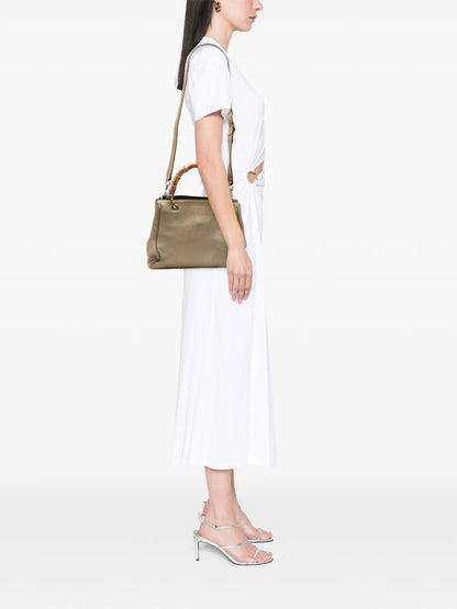 Pre-OwnedGucci Pre-Owned2000-2015 Small Calfskin Bamboo Shopper satchel