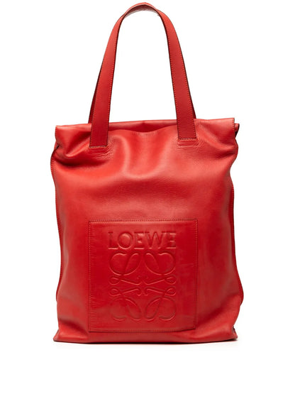 Pre-OwnedLoewe Pre-Owned2010-2025 Leather Anagram Shopper tote bag