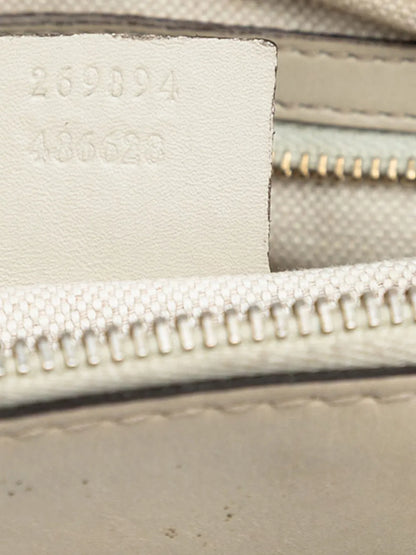 Pre-OwnedGucci Pre-Owned2016-2025 GG Canvas Web Mayfair satchel floriamart.shop
