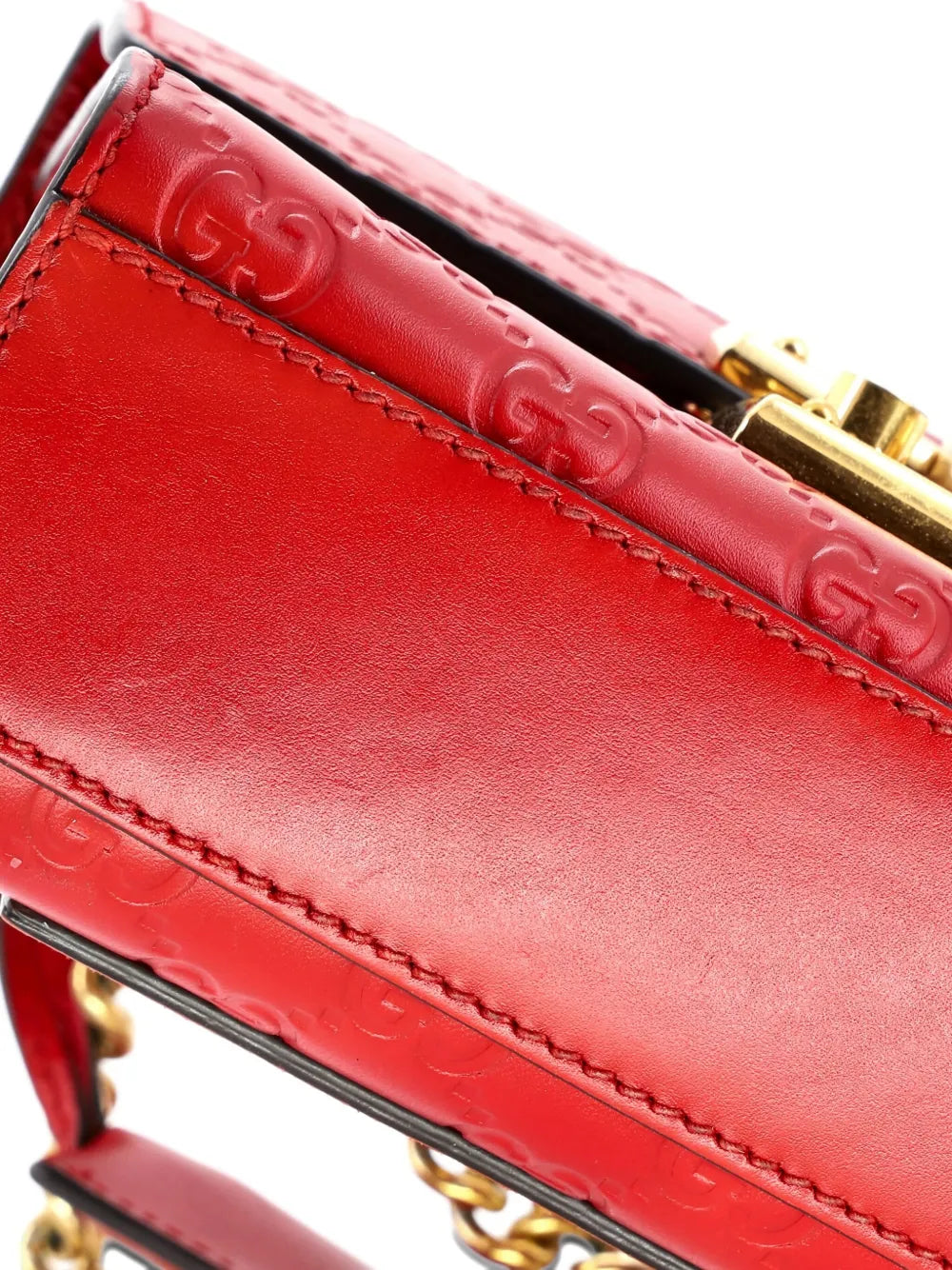 Pre-OwnedGucci Pre-OwnedPadlock Shoulder Bag Guccissima Leather Small crossbody bag