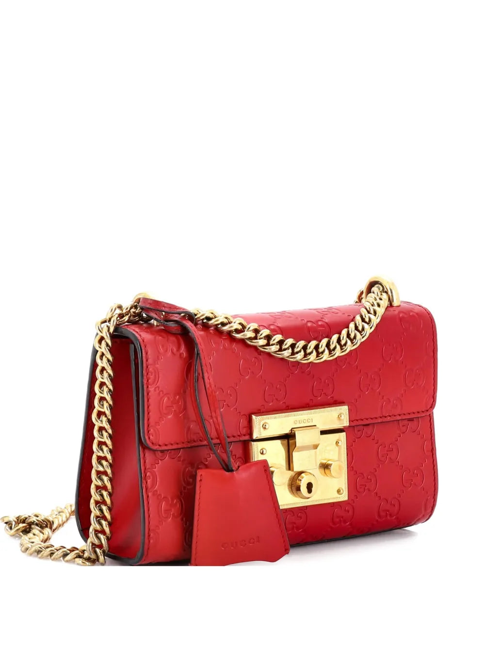 Pre-OwnedGucci Pre-OwnedPadlock Shoulder Bag Guccissima Leather Small crossbody bag