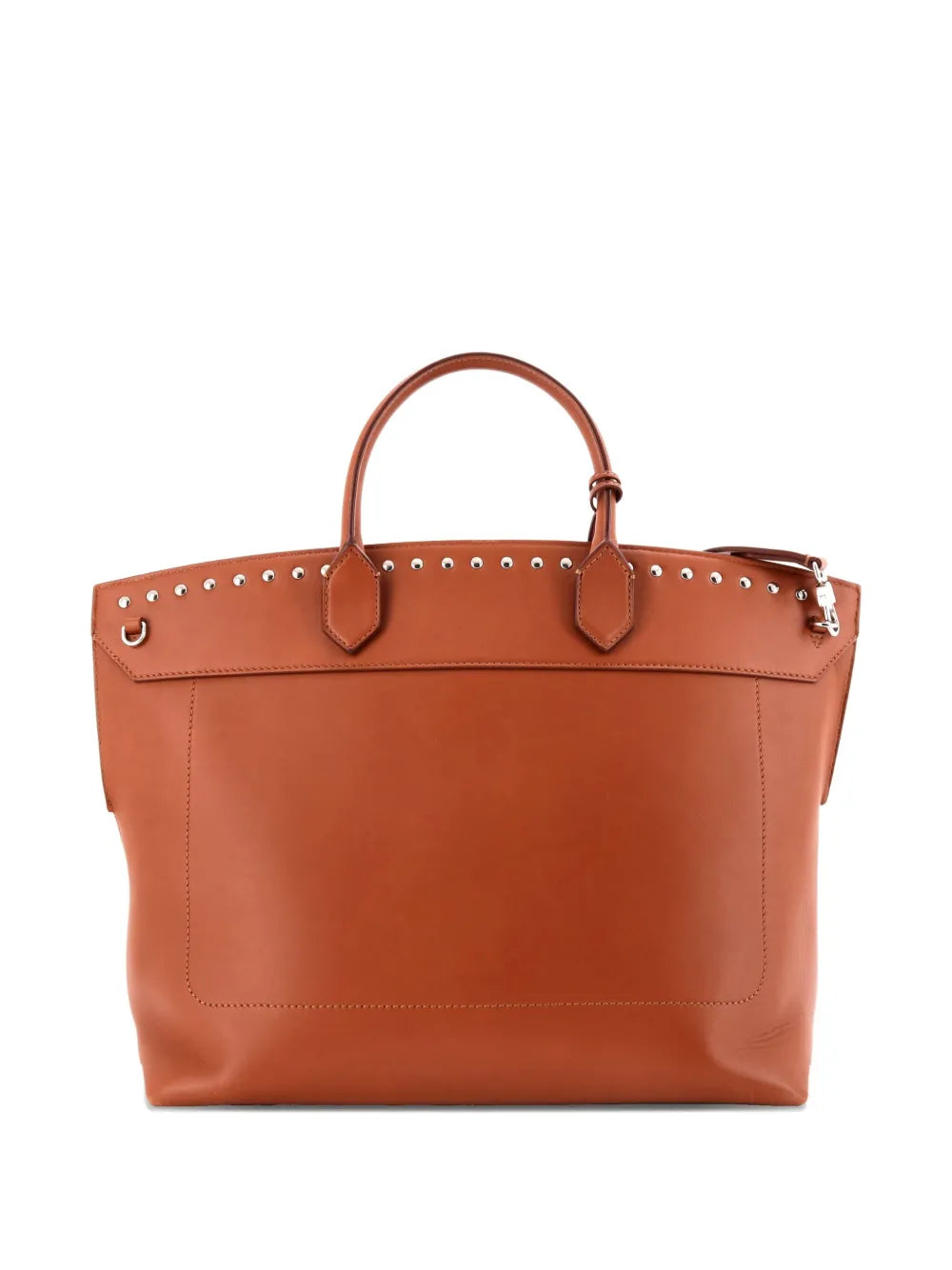 Pre-OwnedBurberry Pre-OwnedSociety Top Handle Bag Studded Leather Large satchel