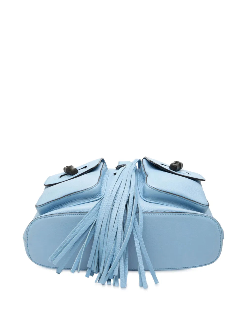 Pre-OwnedGucci Pre-Owned2000-2015 Leather Bamboo Tassel backpack