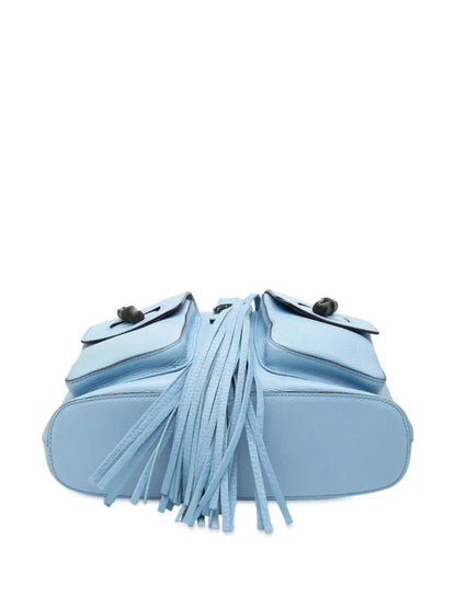 Pre-OwnedGucci Pre-Owned2000-2015 Leather Bamboo Tassel backpack