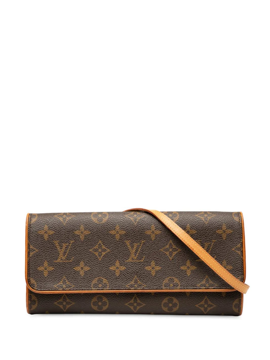 Pre-OwnedLouis Vuitton Pre-Owned2000 Monogram Pochette Twin GM crossbody bag floriamart.shop