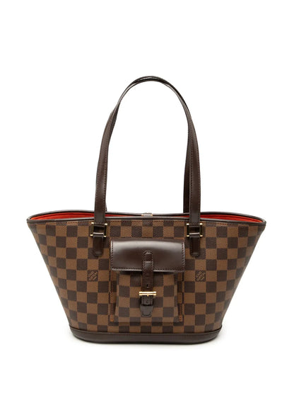 Pre-OwnedLouis Vuitton Pre-Owned2003 Damier Ebene Manosque PM shoulder bag