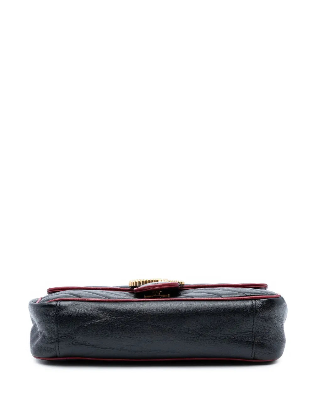 Pre-OwnedGucci Pre-Owned2016-2025 Medium GG Marmont Matelasse Diagonal Leather Torchon shoulder bag