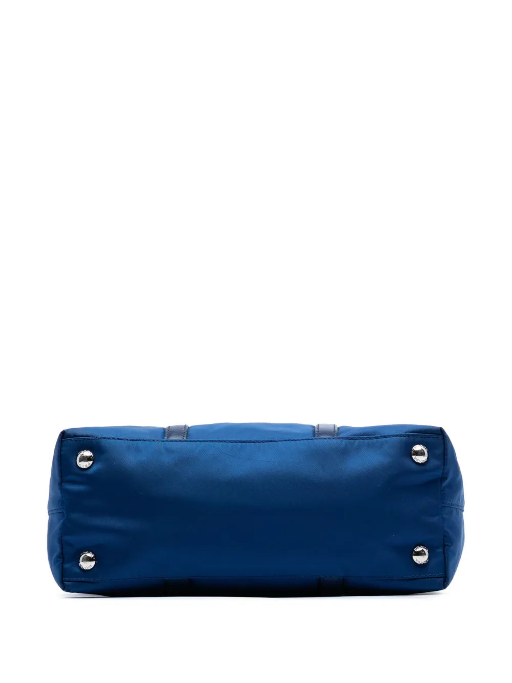 Pre-OwnedPrada Pre-Owned2013-2025 Vitello Trimmed Tessuto satchel floriamart.shop