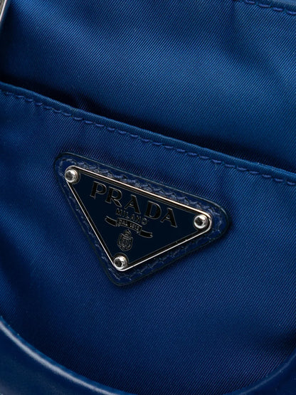 Pre-OwnedPrada Pre-Owned2013-2025 Vitello Trimmed Tessuto satchel floriamart.shop