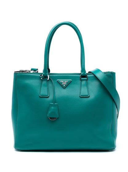 Pre-OwnedPrada Pre-Owned2000-2025 Large City Calf Galleria Double Zip satchel