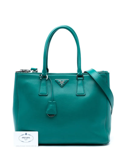 Pre-OwnedPrada Pre-Owned2000-2025 Large City Calf Galleria Double Zip satchel
