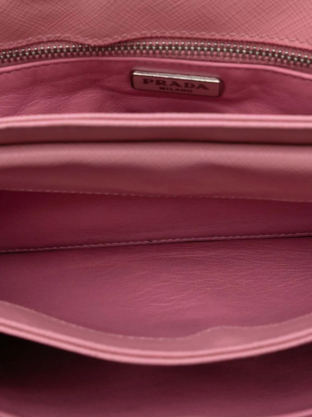 Pre-OwnedPrada Pre-Owned2013-2025 Saffiano Lux Lock Chain Flap crossbody bag