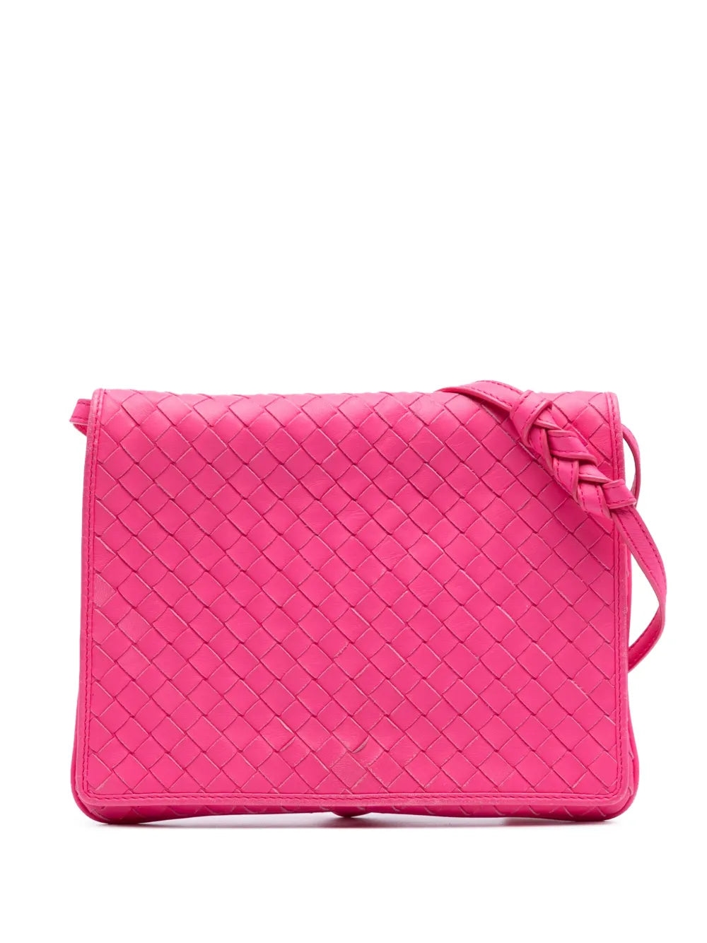 Pre-OwnedBottega Veneta Pre-Owned2012-2025 Nappa Intrecciato Flap crossbody bag