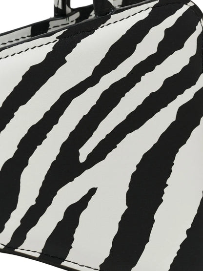 MACH & MACHzebra-print leather tote bag