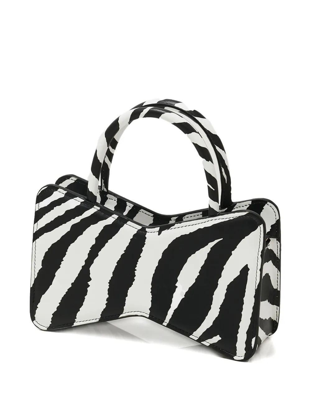 MACH & MACHzebra-print leather tote bag