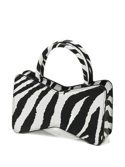 MACH & MACHzebra-print leather tote bag