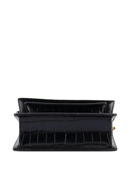 Pre-OwnedBalenciaga Pre-OwnedSharp Top Handle Bag Crocodile Embossed Leather XS satchel