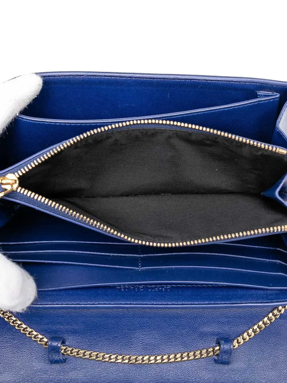 Pre-OwnedBvlgari Pre-Owned2010-2025 Nicholas Kirkwood Studded Leather Serpenti Forever Wallet on Chain crossbody bag