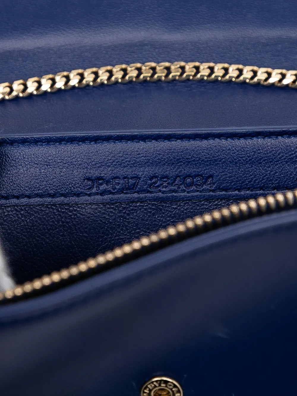 Pre-OwnedBvlgari Pre-Owned2010-2025 Nicholas Kirkwood Studded Leather Serpenti Forever Wallet on Chain crossbody bag