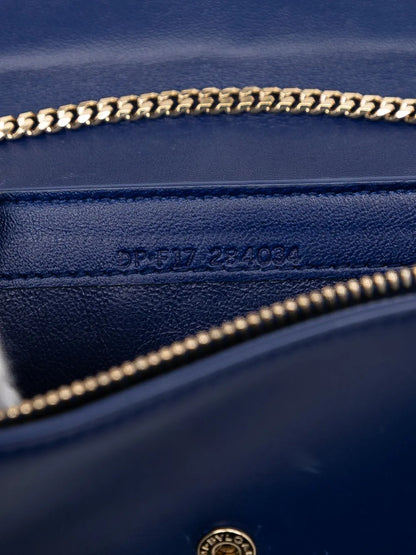 Pre-OwnedBvlgari Pre-Owned2010-2025 Nicholas Kirkwood Studded Leather Serpenti Forever Wallet on Chain crossbody bag