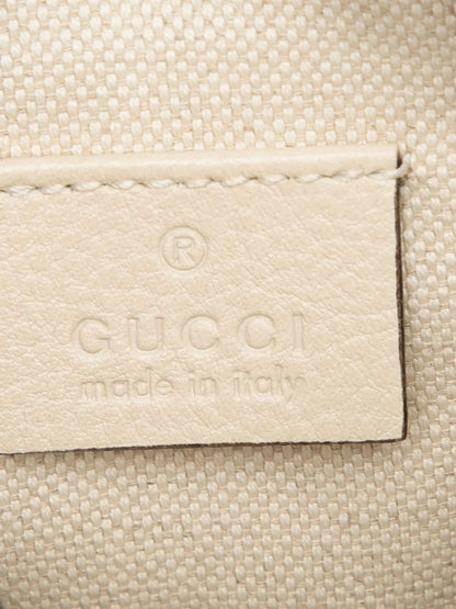Pre-OwnedGucci Pre-Owned2000-2015 Mini Grained Calfskin Logo crossbody bag