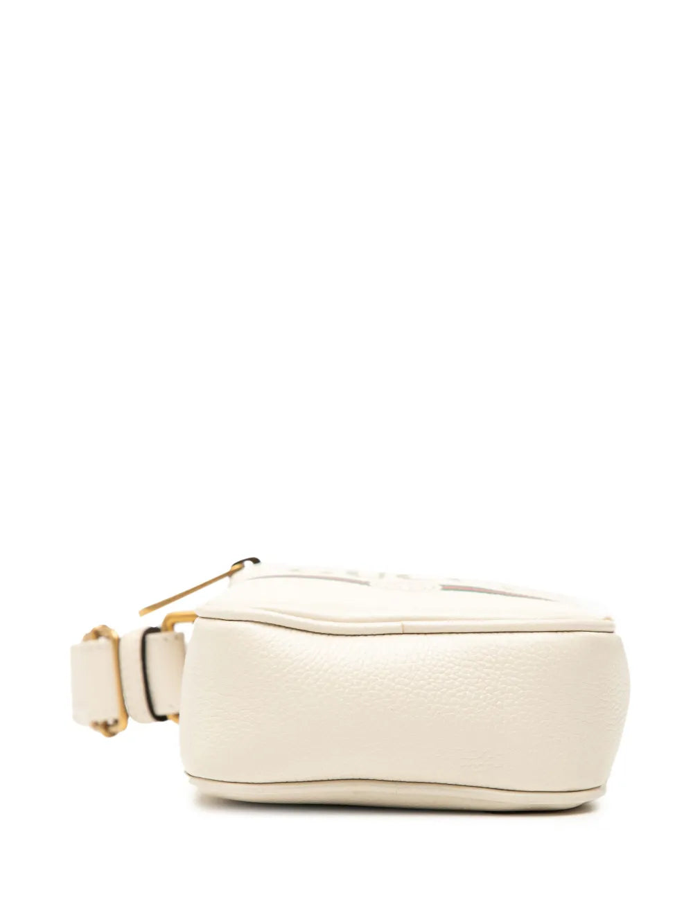 Pre-OwnedGucci Pre-Owned2000-2015 Mini Grained Calfskin Logo crossbody bag