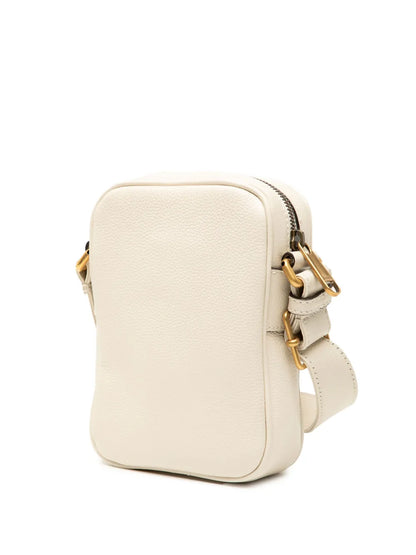 Pre-OwnedGucci Pre-Owned2000-2015 Mini Grained Calfskin Logo crossbody bag