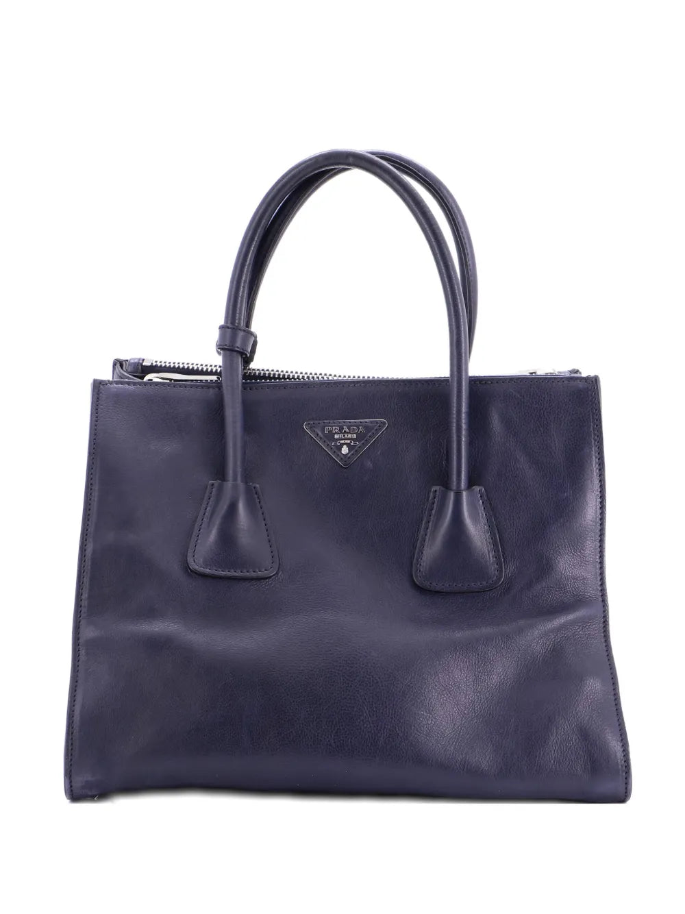 Pre-OwnedPrada Pre-OwnedTwin Pocket Convertible Leather Medium tote bag